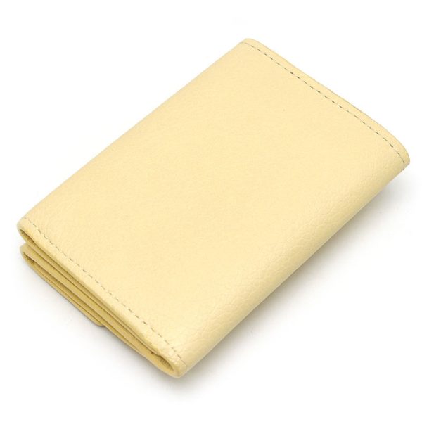 4sh1757 2 Louis Vuitton Portefeuille Lock Mini M68483 Yellow Mini Wallet