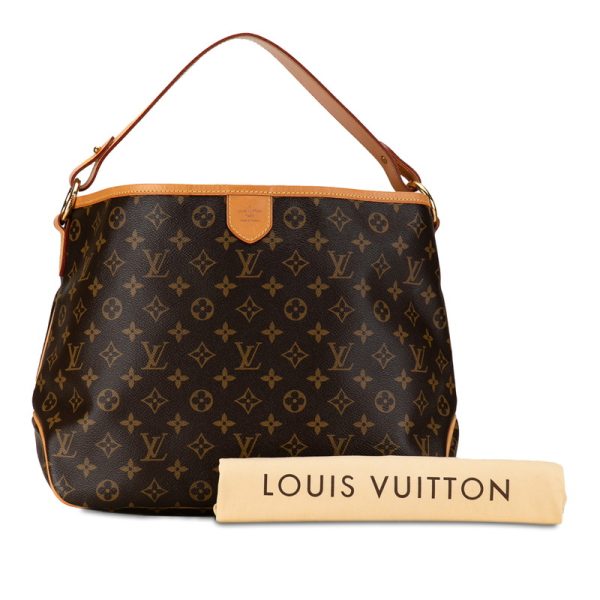 4xgbocqy6wcydolx 10 Louis Vuitton Delightful MM One Shoulder Bag Brown