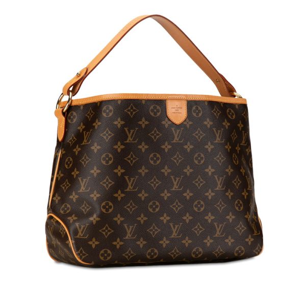 4xgbocqy6wcydolx 2 Louis Vuitton Delightful MM One Shoulder Bag Brown