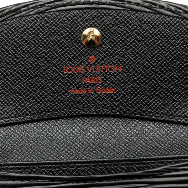 4zbc6a3h1lnmtwru 7 Louis Vuitton Epi Portomone Coin Purse Case M63412 Noir Black