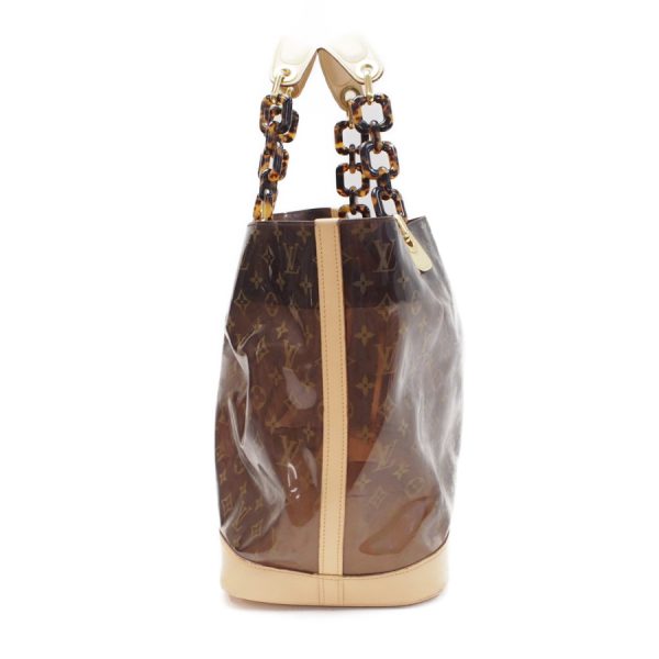 5000001884108399 2 Louis Vuitton Cabas Ambre Monogram Vinyl Tote Bag Brown