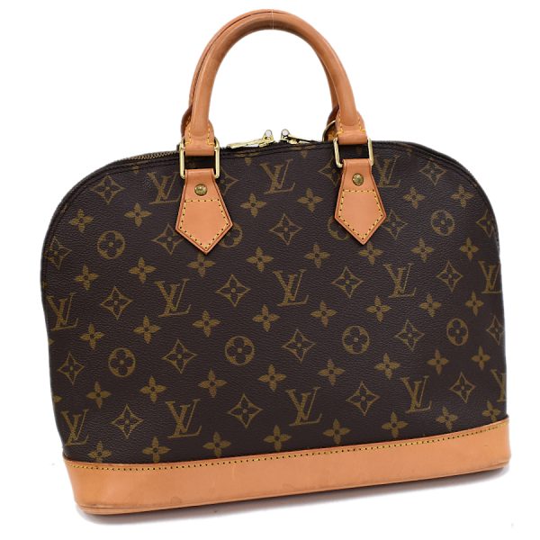 5000001884109163 1 Louis Vuitton Alma Handbag Monogram Brown