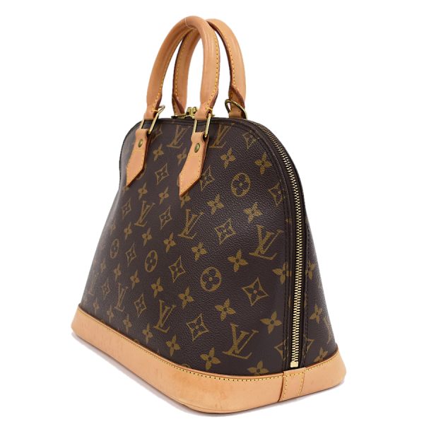 5000001884109169 2 Louis Vuitton Alma Handbag Monogram Brown