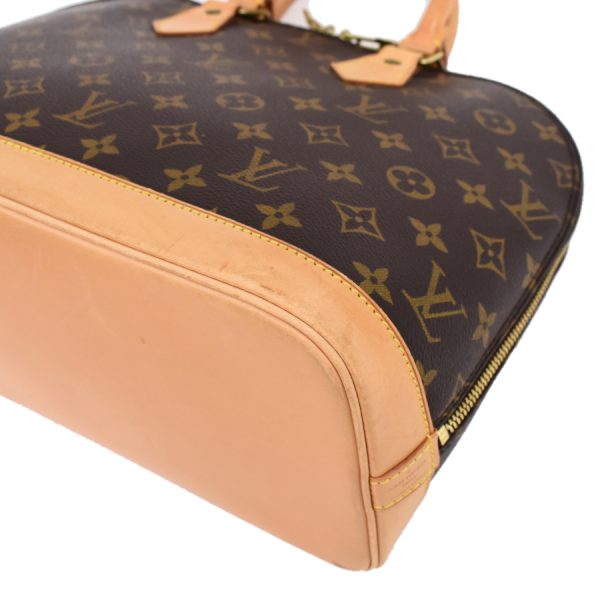 5000001884109169 6 Louis Vuitton Alma Handbag Monogram Brown