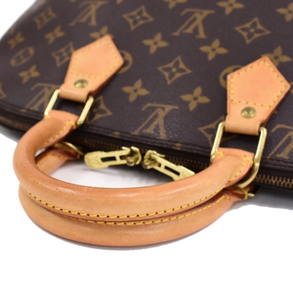 5000001884109169 7 Louis Vuitton Alma Handbag Monogram Brown