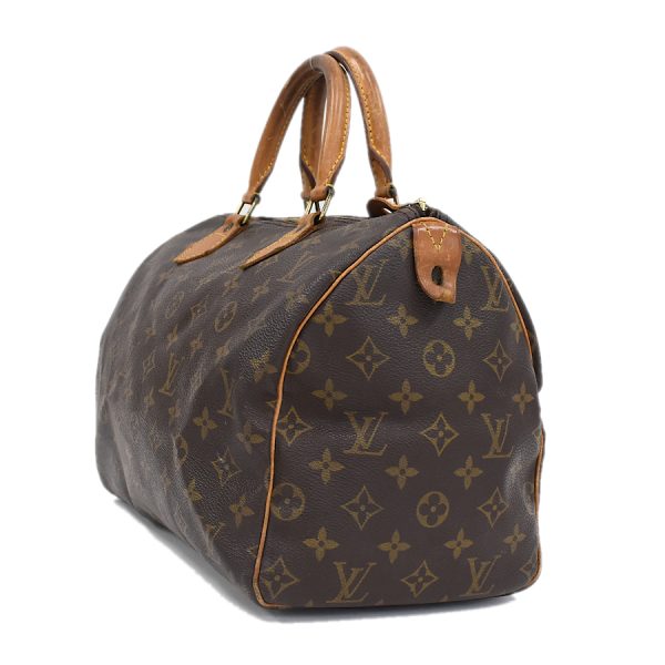 5000001884113195 2 Louis Vuitton Speedy 30 Handbag Monogram Brown