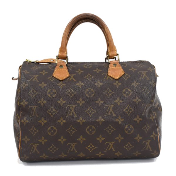 5000001884113195 3 Louis Vuitton Speedy 30 Handbag Monogram Brown