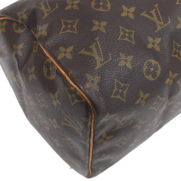 5000001884113195 6 Louis Vuitton Speedy 30 Handbag Monogram Brown