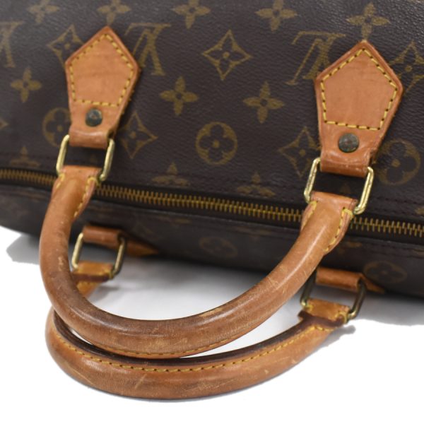 5000001884113195 7 Louis Vuitton Speedy 30 Handbag Monogram Brown