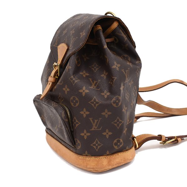 5000001884117727 2 Louis Vuitton Montsouris MM Backpack Monogram Brown