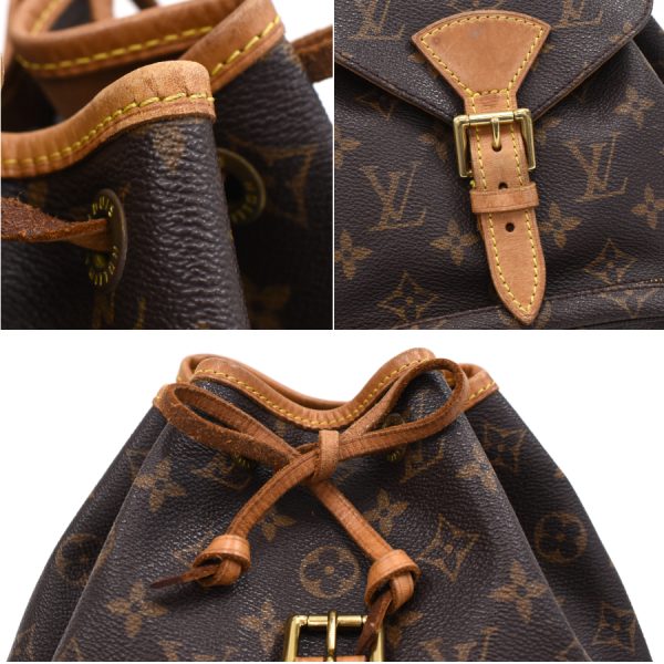 5000001884117727 9 Louis Vuitton Montsouris MM Backpack Monogram Brown