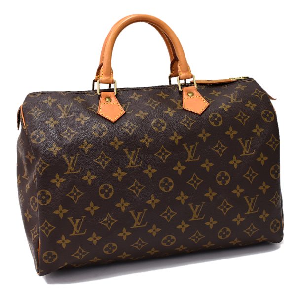 5000001884119003 1 Louis Vuitton Speedy 35 Handbag Monogram Brown