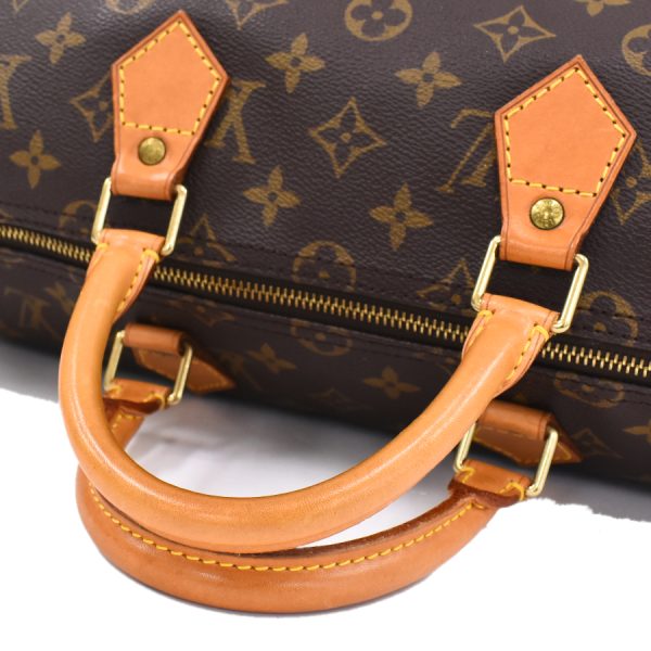 5000001884119003 6 Louis Vuitton Speedy 35 Handbag Monogram Brown