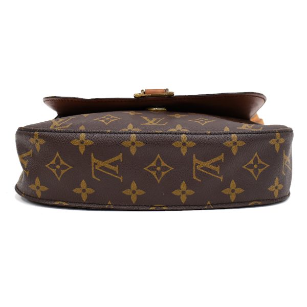 5000001884119026 4 LOUIS VUITTON Saint Cloud GM Shoulder Bag M51242 Monogram Brown