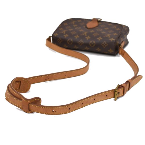 5000001884119026 6 LOUIS VUITTON Saint Cloud GM Shoulder Bag M51242 Monogram Brown