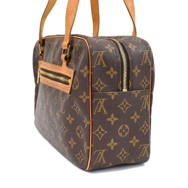 5000001884119201 2 LOUIS VUITTON Cite GM Shoulder Bag M51181 Brown