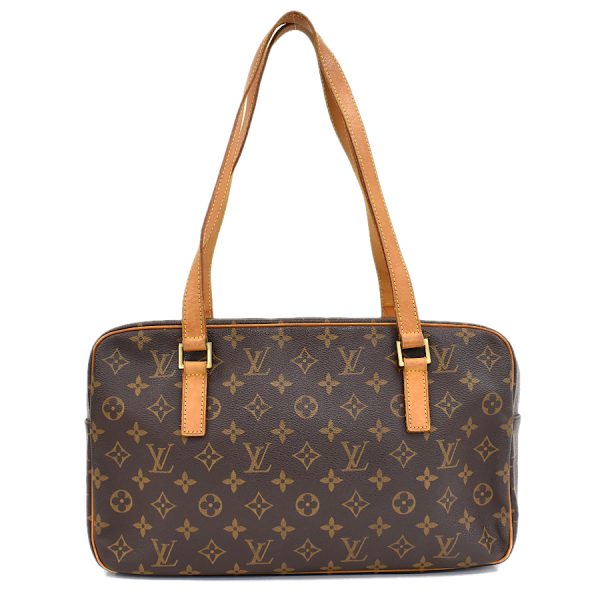 5000001884119201 3 LOUIS VUITTON Cite GM Shoulder Bag M51181 Brown