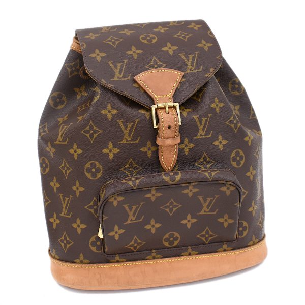 5000001884119612 1 Louis Vuitton Montsouris MM Backpack Monogram Brown