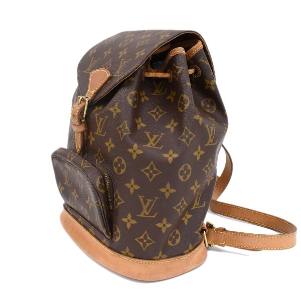 5000001884119612 2 Louis Vuitton Montsouris MM Backpack Monogram Brown