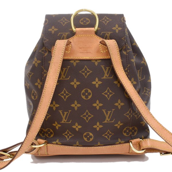 5000001884119612 3 Louis Vuitton Montsouris MM Backpack Monogram Brown