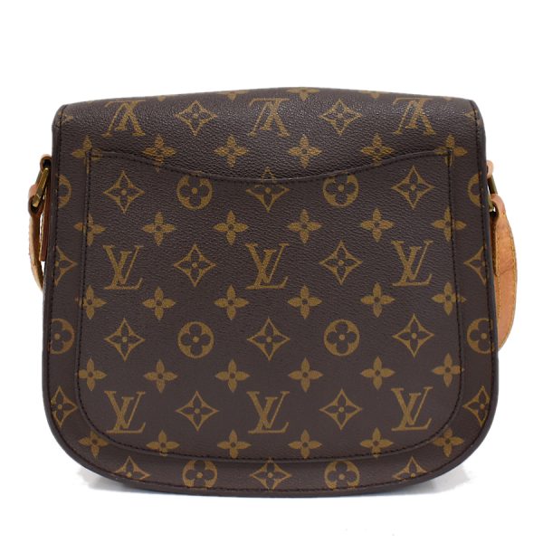 5000001884119995 3 LOUIS VUITTON Saint Cloud GM Shoulder Bag M51242 Brown