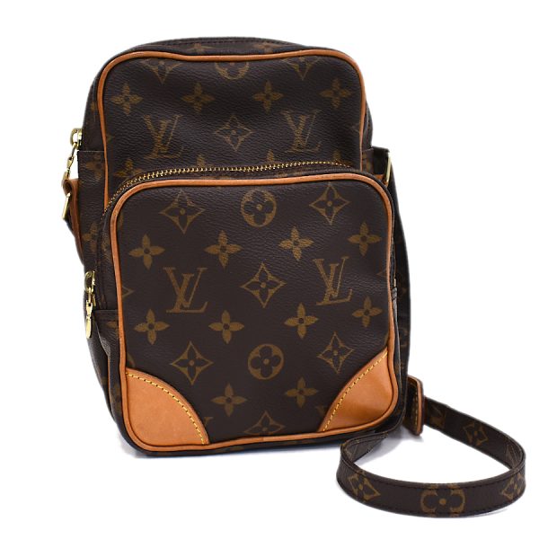 5000001884120053 1 Louis Vuitton Amazone Shoulder Bag M45236 Monogram Brown