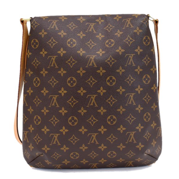 5000001884120070 3 Louis Vuitton Shoulder Bag Musette M51256 Monogram Brown