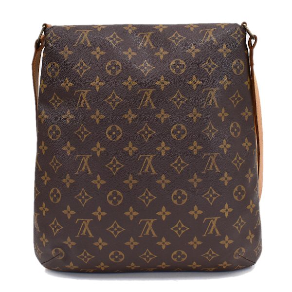 5000001884120151 3 Louis Vuitton Shoulder Bag Musette M51256 Monogram Brown