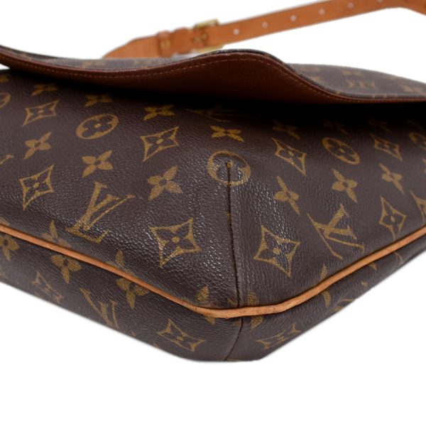 5000001884120151 5 Louis Vuitton Shoulder Bag Musette M51256 Monogram Brown