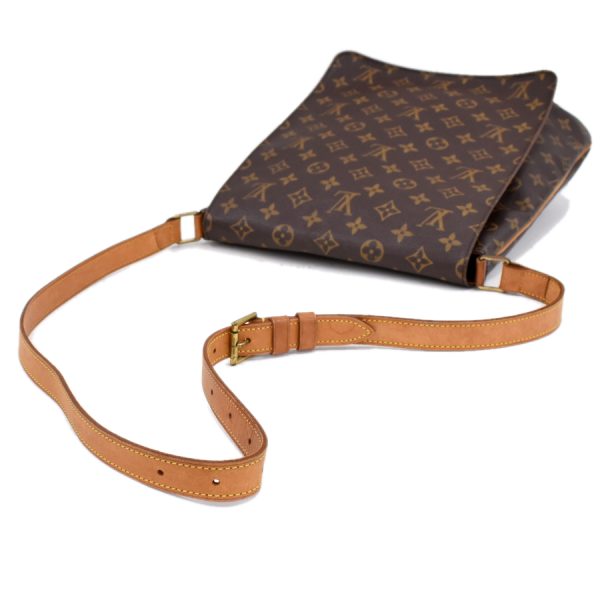 5000001884120151 6 Louis Vuitton Shoulder Bag Musette M51256 Monogram Brown