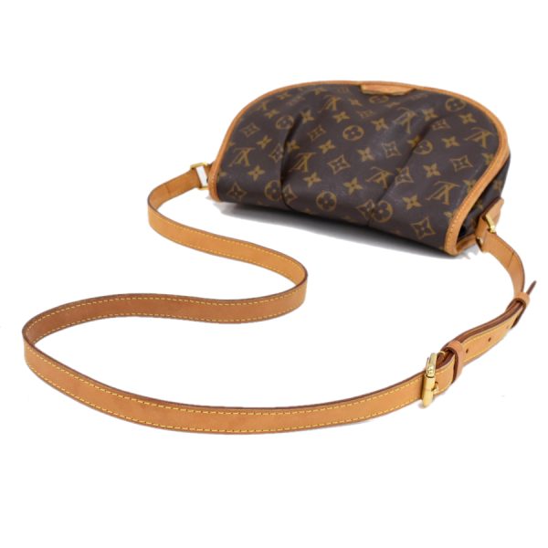 5000001884120226 6 LOUIS VUITTON Menilmontant PM Shoulder Bag M40474 Monogram Brown