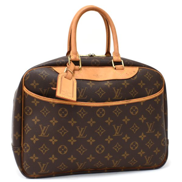 5000001884120446 1 Louis Vuitton Deauville Vanity Handbag Monogram Brown