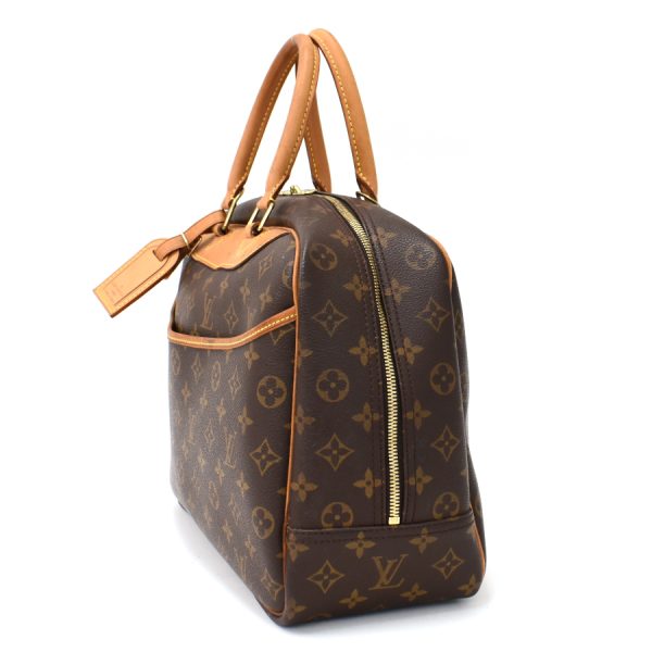 5000001884120446 2 Louis Vuitton Deauville Vanity Handbag Monogram Brown