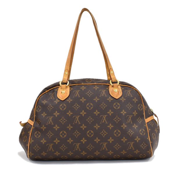 5000001884120536 3 LOUIS VUITTON Montorgueil GM Shoulder Bag M95566 Brown