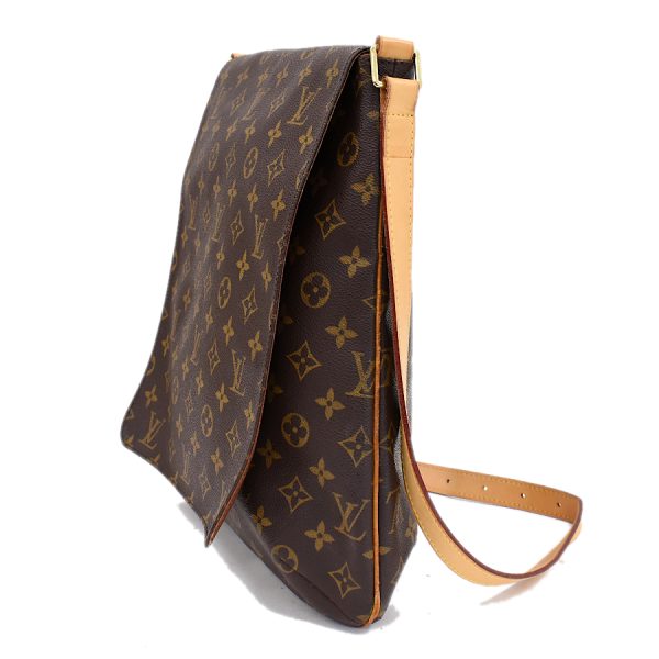 5000001884120698 2 Louis Vuitton Shoulder Bag Musette M51256 Monogram Brown