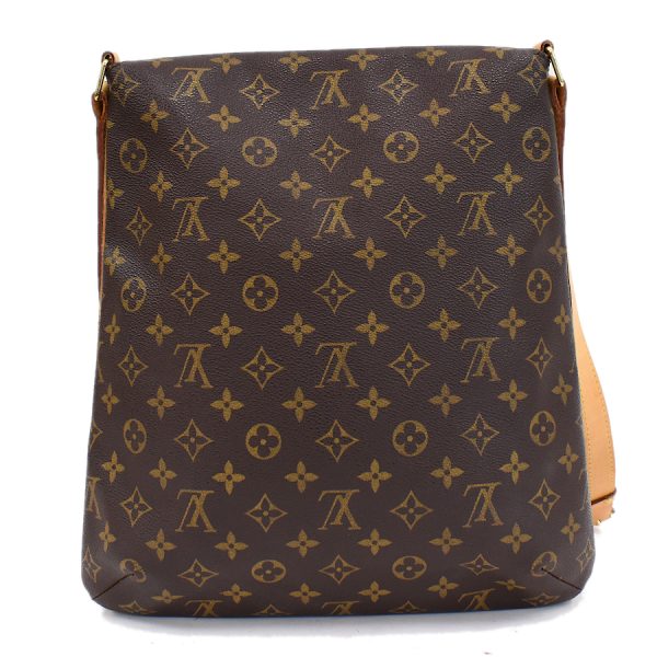 5000001884120698 3 Louis Vuitton Shoulder Bag Musette M51256 Monogram Brown