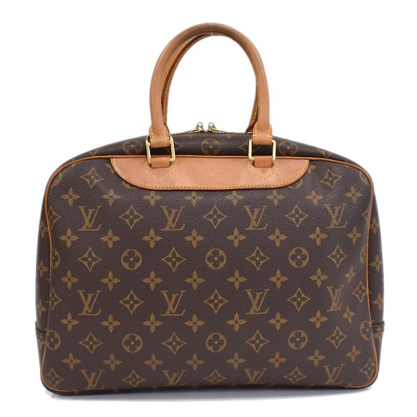 5000001884120754 3 Louis Vuitton Deauville Handbag Monogram Brown