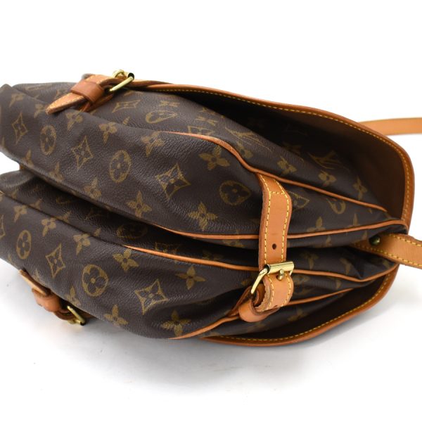 binary comment Louis Vuitton Saumur 30 Shoulder Bag M42256 Brown