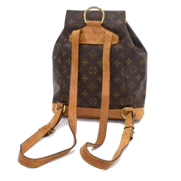 5000001884121076 6 Louis Vuitton Montsouris MM Backpack Monogram Brown