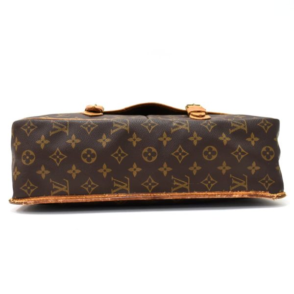 5000001884121097 4 LOUIS VUITTON Gibeciere GM Shoulder Bag M42246 Monogram Brown