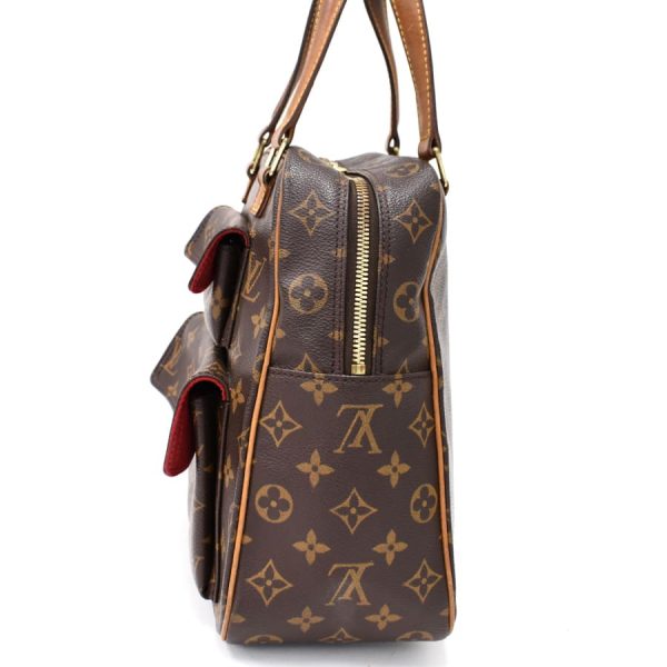 5000001884121238 2 Louis Vuitton Excentri Cite Handbag Monogram Brown