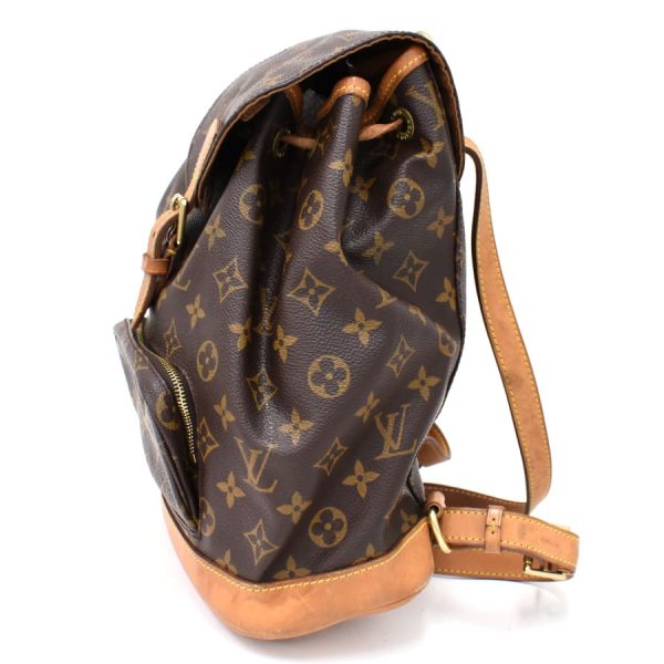 5000001884121244 2 Louis Vuitton Montsouris MM Backpack Monogram Brown