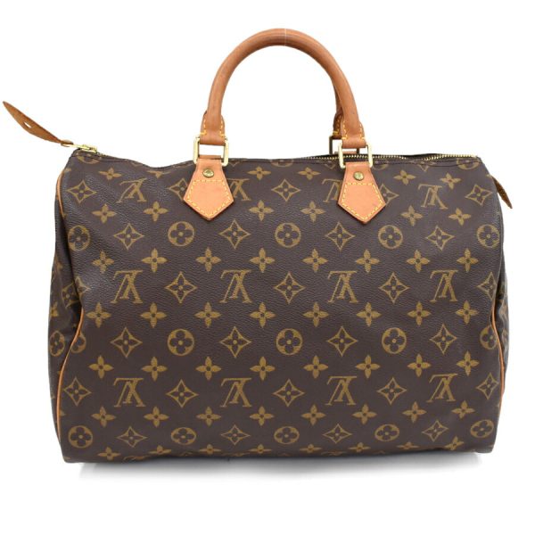 5000001884121312 3 Louis Vuitton Speedy 35 Handbag Monogram Brown