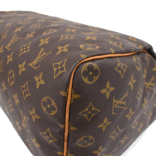 5000001884121312 6 Louis Vuitton Speedy 35 Handbag Monogram Brown