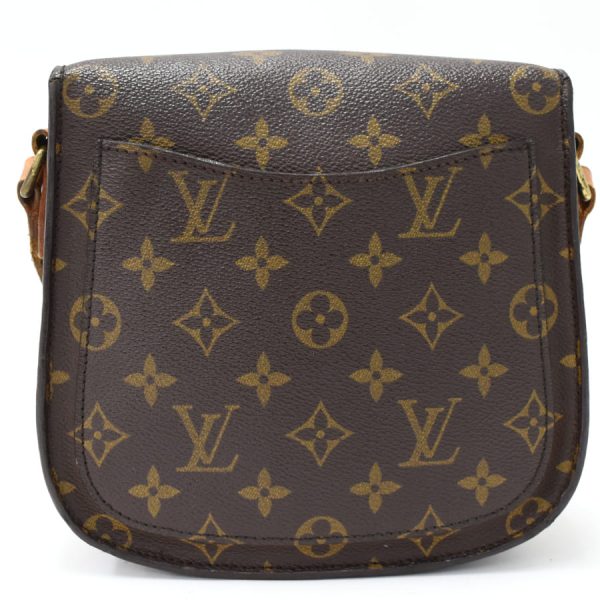 5000001884121438 3 LOUIS VUITTON Saint Cloud MM Shoulder Bag M51243 Brown