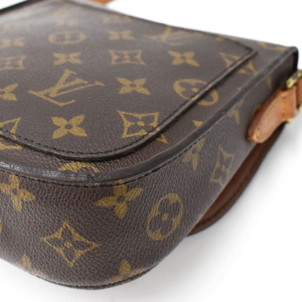 5000001884121438 5 LOUIS VUITTON Saint Cloud MM Shoulder Bag M51243 Brown