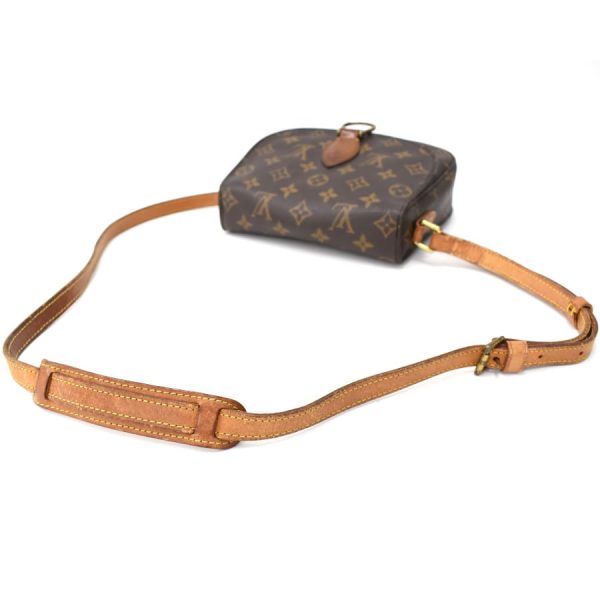 5000001884121438 6 LOUIS VUITTON Saint Cloud MM Shoulder Bag M51243 Brown