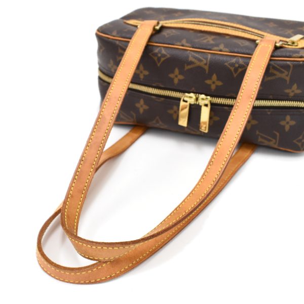 5000001884121488 7 LOUIS VUITTON Cite MM Shoulder Bag M51182 Monogram Brown