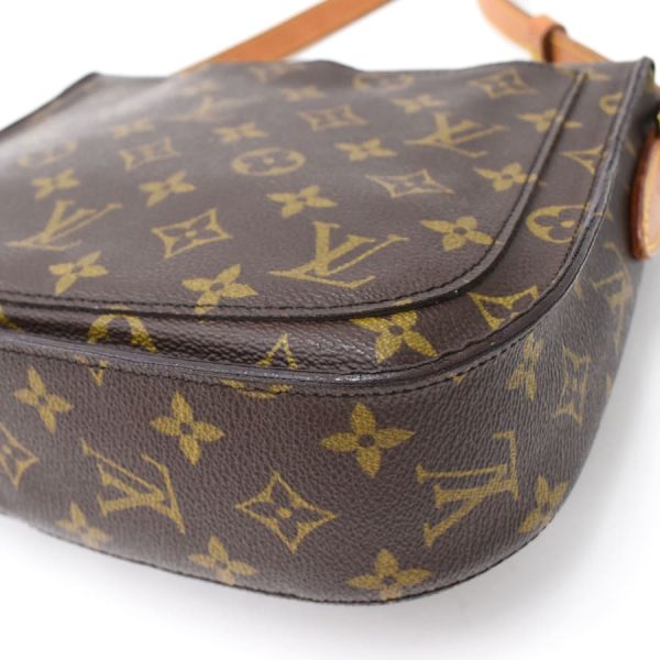 5000001884121507 6 LOUIS VUITTON Saint Cloud GM Shoulder Bag M51242 Monogram Brown