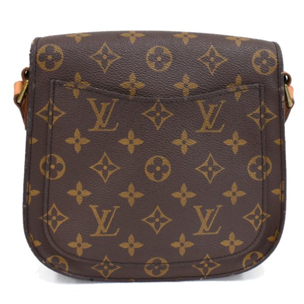 5000001884121510 3 LOUIS VUITTON Saint Cloud MM Shoulder Bag M51243 Monogram Brown